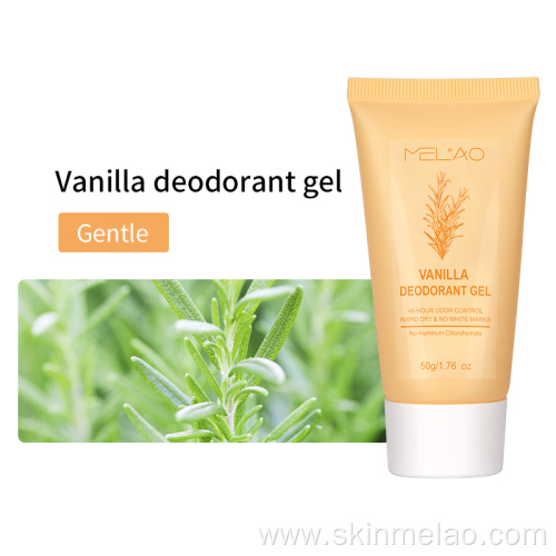 Organic Antiperspirant Perfume Body Deodorant Gel